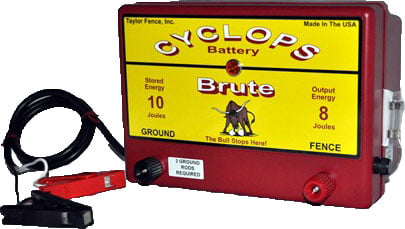 Cyclops Brute Battery Electric Fence Charger