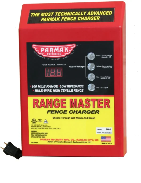 Parmak Range Master Electric Fence Charger